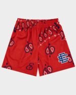 Eric Emanuel Basic Short Paisley Red