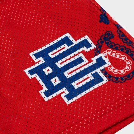 Eric Emanuel Basic Short Paisley Red