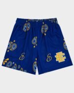 Eric Emanuel Basic Short Paisley Royal Blue