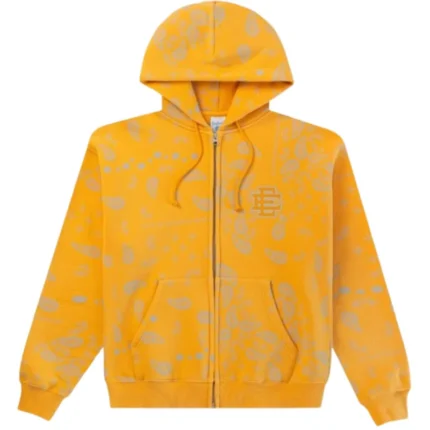Eric Emanuel Hoodie Zip Up Yellow