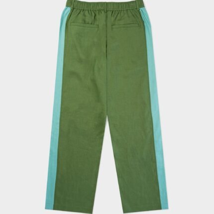 Eric Emanuel Linen Pants Green