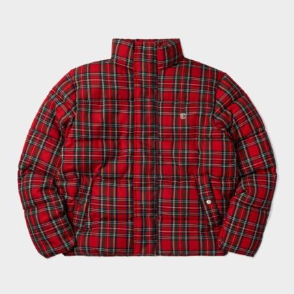 Eric Emanuel Puffer Jacket Red
