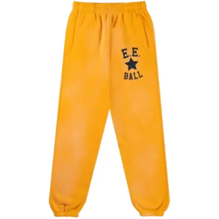 Eric Emanuel Star yellow sweatpants