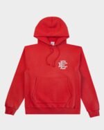 Eric Emanuel Studded Hoodie Red
