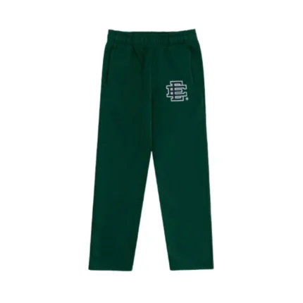 Eric Emanuel basic dark green sweatpants