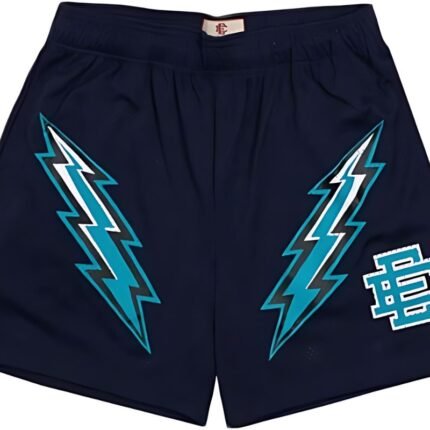 Eric Emanuel basic lightning bolt short navy