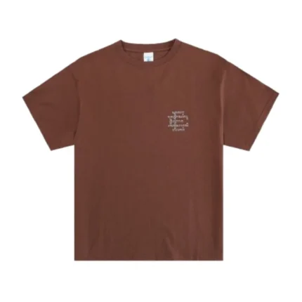 Eric Emanuel brown shirt