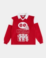 Eric Emanuel mascot rugby red